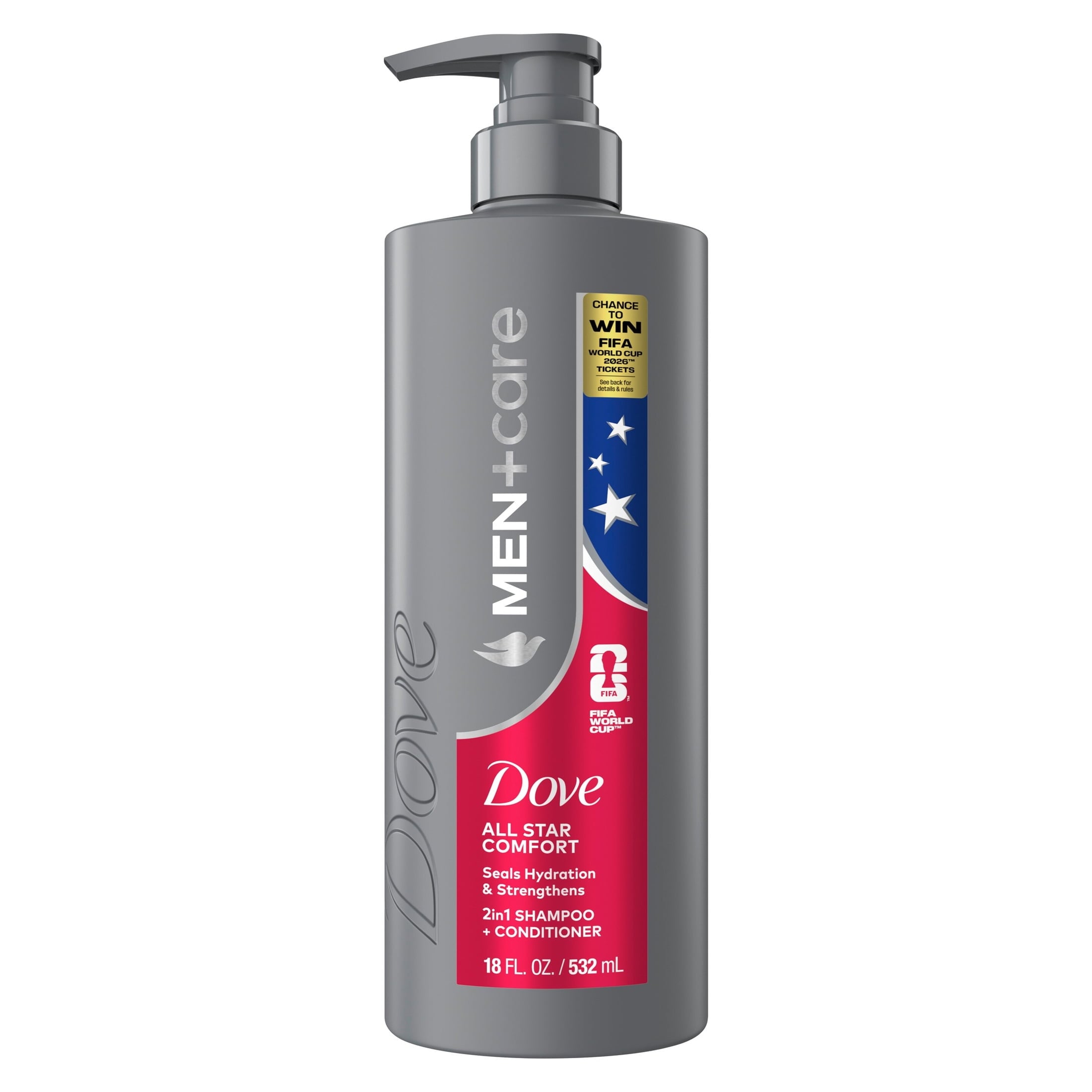Dove Men+Care Shampoo & Conditioner All Star Comfort 18-Oz Deal