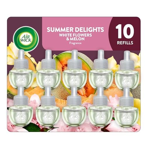 Air Wick Plug-In Refills, Summer Delights, Essential Oils, 10 Count
