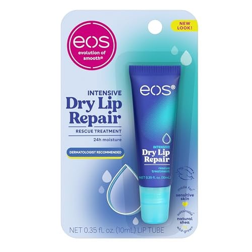 Eos The Hero Extra Dry Lip Repair Treatment 0.35-Ounce (Natural Strawberry)