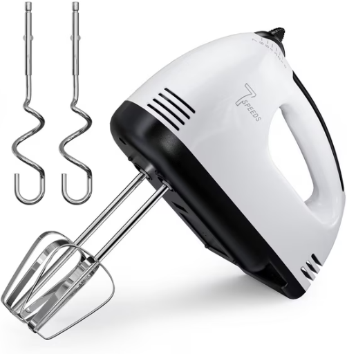 Tinana 7-Speed Electric Hand Mixer