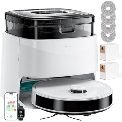 Lefant Robot Vacuum and Mop 12000Pa Suction 90-Day Self-Emptying Deal