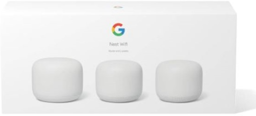 Google Nest Wi-Fi Mesh Router with 2 Additional Access Points