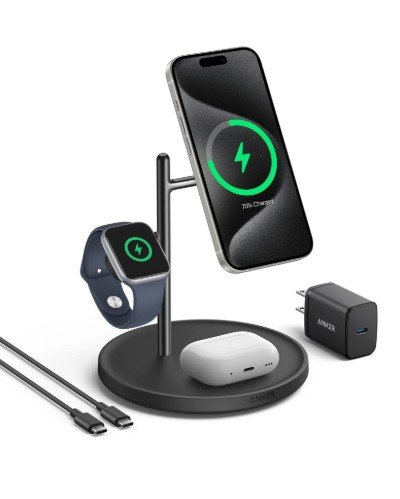 Anker 3-in-1 MagGo Wireless Charging Station