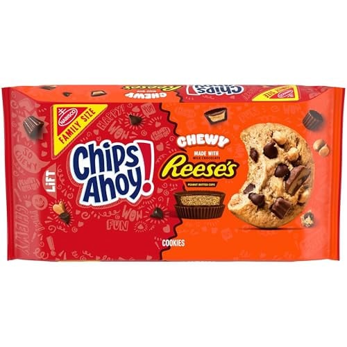 CHIPS AHOY! Chewy Chocolate Chip Cookies with Reese's Peanut Butter Cups 14.25 oz Deal