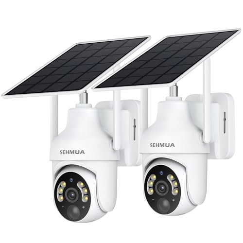 SEHMUA 2K Solar Security Cameras Wireless Outdoor Deal