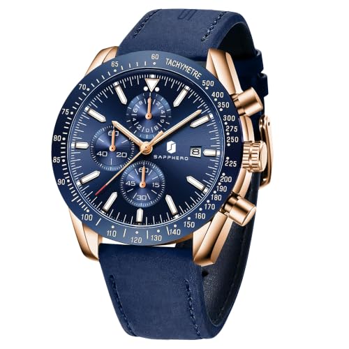 BENYAR Analog Quartz Chronograph Stainless Steel Men's Watch
