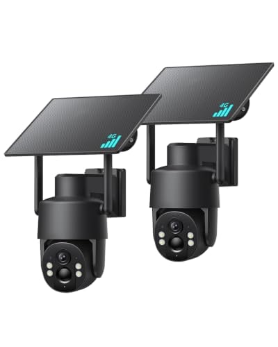 No WiFi Outdoor Security Camera 4MP 360° Full View Always-On Video