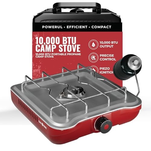 GasOne Single Propane Burner Camp Stove 10,000BTU Deal