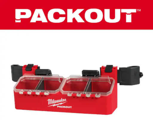 Milwaukee PACKOUT 2-Bin Tool Box Attachment