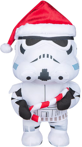 STAR WARS 9.45" Stormtrooper Christmas Plush Toy