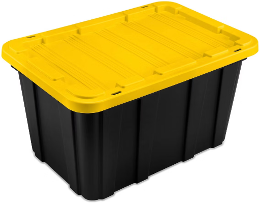 27-Gallon Brightroom Heavy Duty Storage Tote