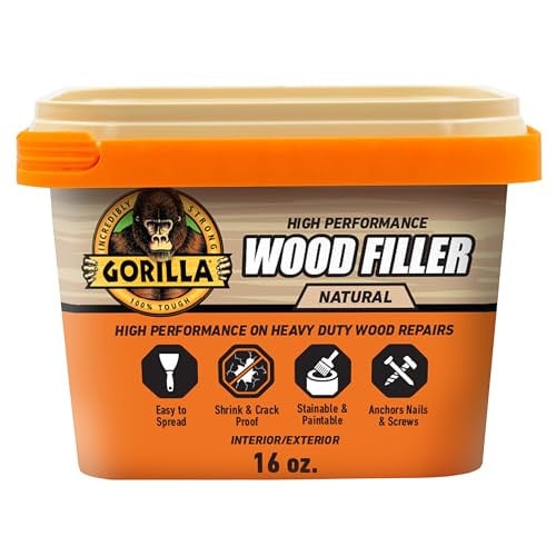 Gorilla All Purpose Interior/Exterior Wood Filler Repair 16-Oz. Deal