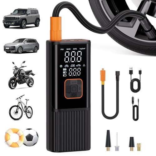 180 PSI Portable Tire Inflator Air Compressor