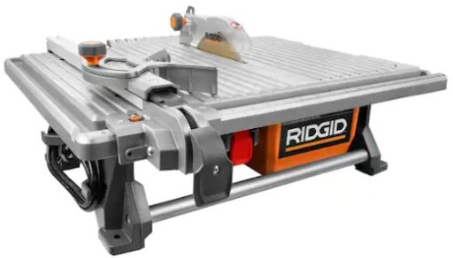 RIDGID 6.5-Amp 7 in. Blade Corded Table Top Wet Tile Saw