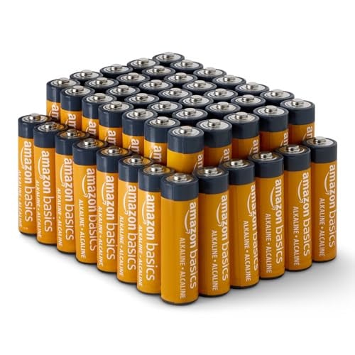 AmazonBasics AA Performance Alkaline Batteries 48-Count Deal