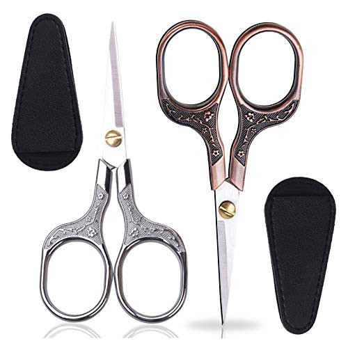 KISTARCH Small Sharp Scissors for Hair Cutting Or Crafting