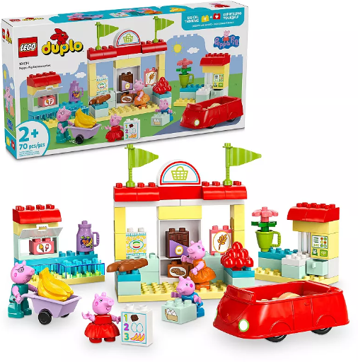 LEGO DUPLO Peppa Pig Supermarket 10434 Building Kit (70 pieces)