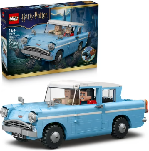 LEGO Harry Potter Enchanted Flying Ford Anglia Car Building Set 868-Piece Deal