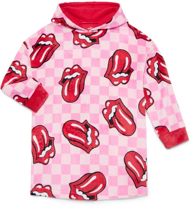 The Rolling Stones Girls Hooded Cozy Sleeper