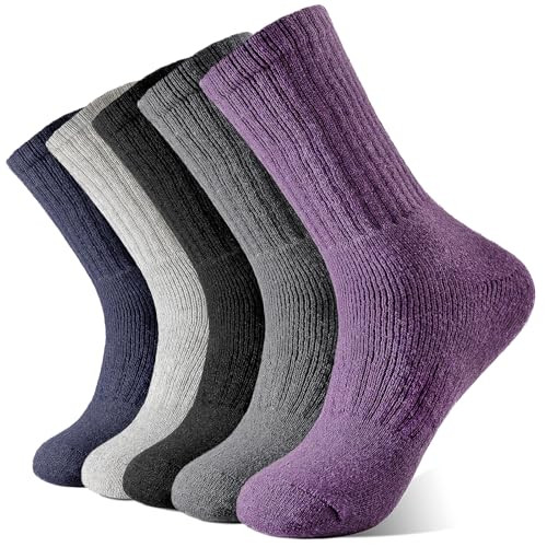 Wool Socks 5-Pairs