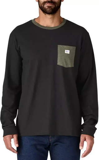 Patagonia Men's Shop Sticker T-Shirt Deal