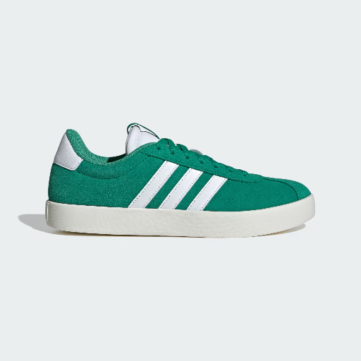 Adidas Women's VL Court 3.0 Shoes (Court Green / Cloud White / Gold Metallic)