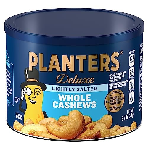 Planters Deluxe Whole Cashews 8.5-Oz