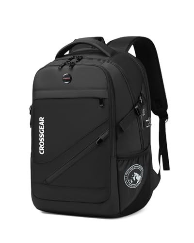 Large Travel Backpack w/ USB Port (Fits 17" Laptop)
