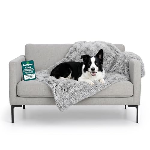 Furhaven Waterproof Throw Blanket for Dogs & Cats 50" x 35"