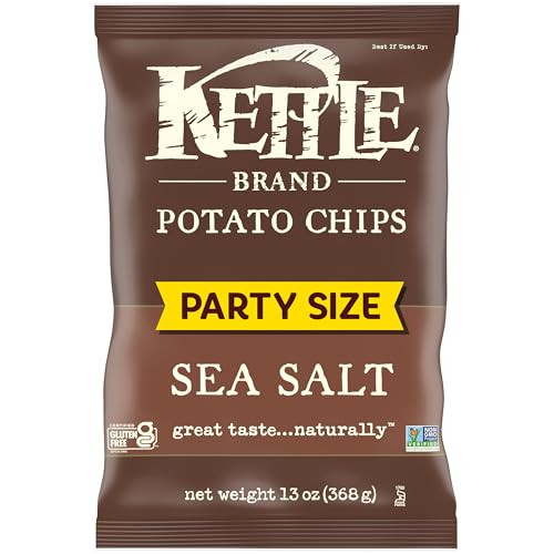 9-Pack Kettle Brand Potato Chips (Sea Salt)