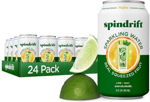 Spindrift Sparkling Water Nojito Flavored 24-Pack Deal