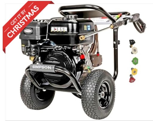 Simpson 4400 PSI Gas Pressure Washer