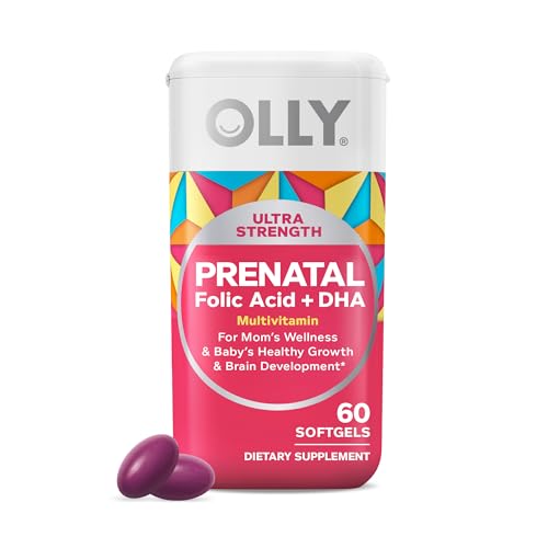 OLLY Ultra Strength Prenatal Multivitamin Softgels 60 Count Deal