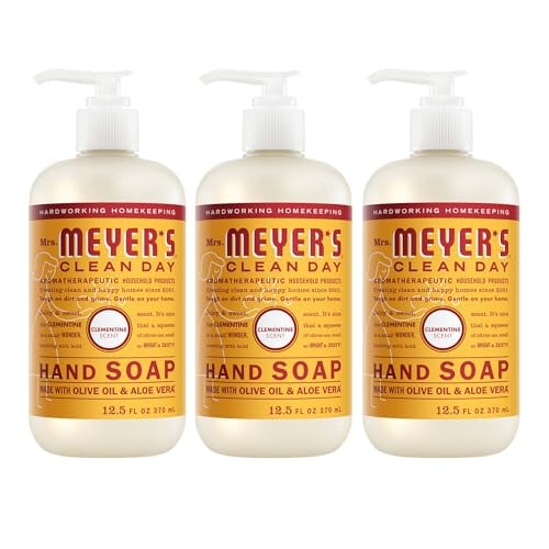 3-Pack 12.5-Oz Mrs. Meyer's Clean Day Liquid Hand Soap (Clementine)