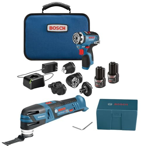Bosch 12V Max Chameleon Drill/Driver & Oscillating Multi-Tool Combo Kit