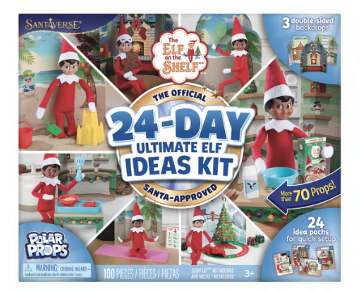 The Elf on the Shelf Polar Props 24-Day Ultimate Elf Ideas Kit