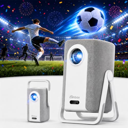 4K Projector with Netflix, Auto Focus, and 40W Dolby Sound