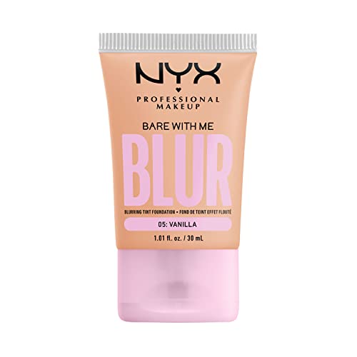 NYX Professional Makeup Bare With Me Blur Skin Tint Foundation (Vanilla) 1.01-Oz Deal