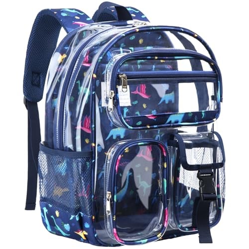 Vorspack 15-Inch Clear Backpack for Kids, Blue Deal