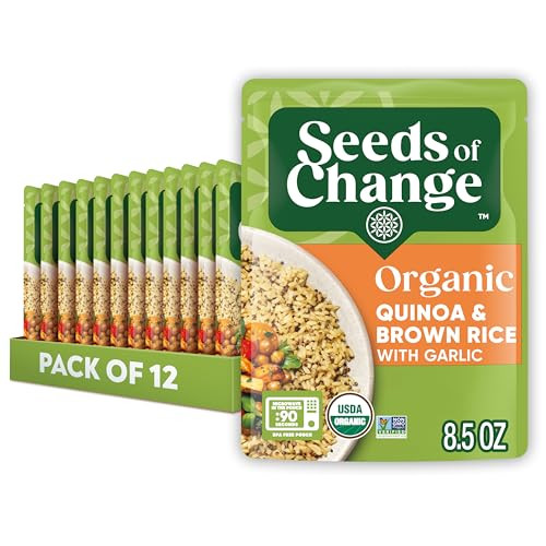 SEEDS OF CHANGE Organic Quinoa & Brown Rice 12-Pack