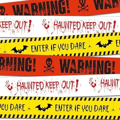 Halloween Caution Tape 3"x30' Deal