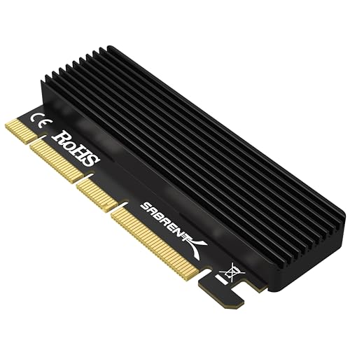 SABRENT M.2 NVMe SSD to PCIe X16/X8/X4 Adapter Card with Heatsink Deal