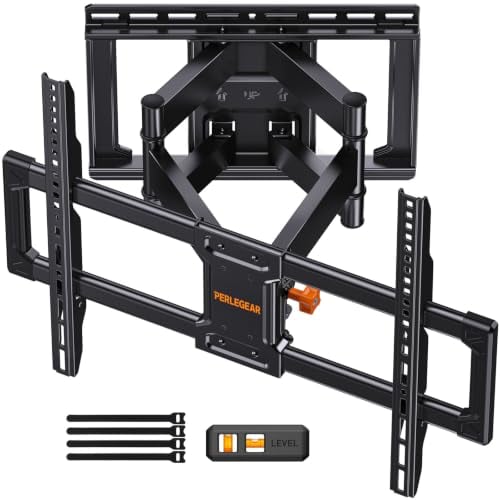 Perlegear Full Motion TV Wall Mount for 42-90" TVs