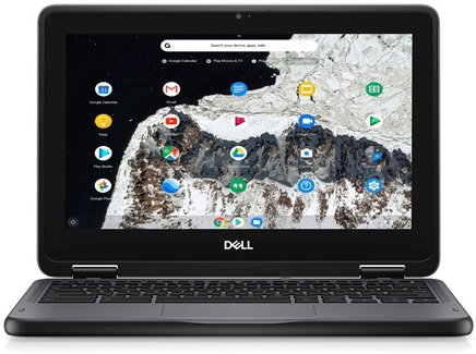 Dell Chromebook 11 3100 11.6" Touchscreen 2 in 1 Chromebook - HD - 4 GB RAM - 32 GB Flash Memory