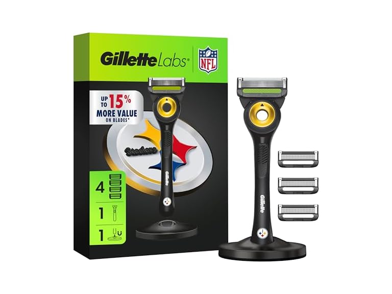 Steelers EditionGillette Labs Razor Set Deal