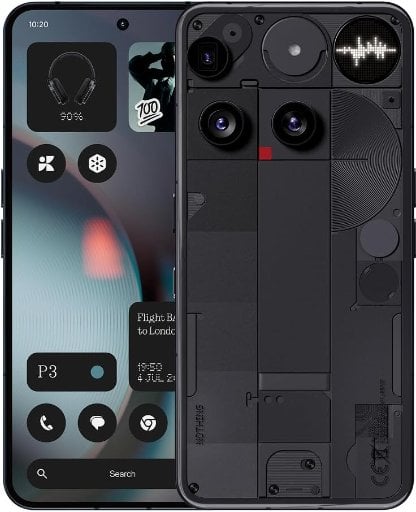 Nothing Phone (3) 256GB 5G Unlocked Smartphone Black