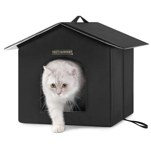 Rest-Eazzzy Weatherproof Insulated Outdoor Cat House 13"x14" Small Deal