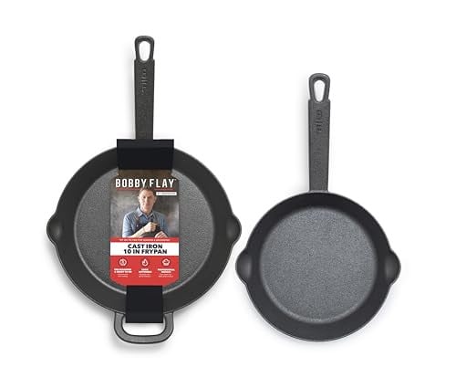 GreenPan x Bobby Flay Cast Iron Skillet Set, 8” & 10” Deal