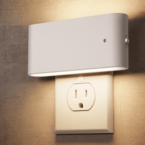 L LOHAS LED 0–100-Lumen Dimmable Dusk-to-Dawn Night Lights 2-Count Deal