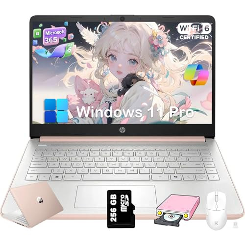 HP 2025 14 inch Everyday Laptop Computer